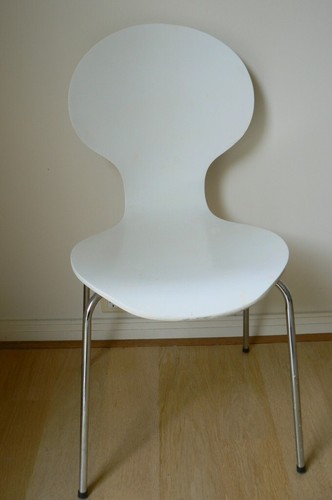 TWO (2) Freedom Furniture Jupiter Dining Chairs Indoor/Outdoor White Seat - MELB - Picture 2 of 6