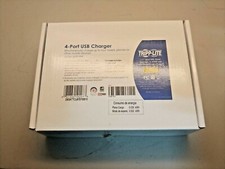 New Tripp Lite 4-Port USB Charging Station Hub 5V 6A/30W U280-004