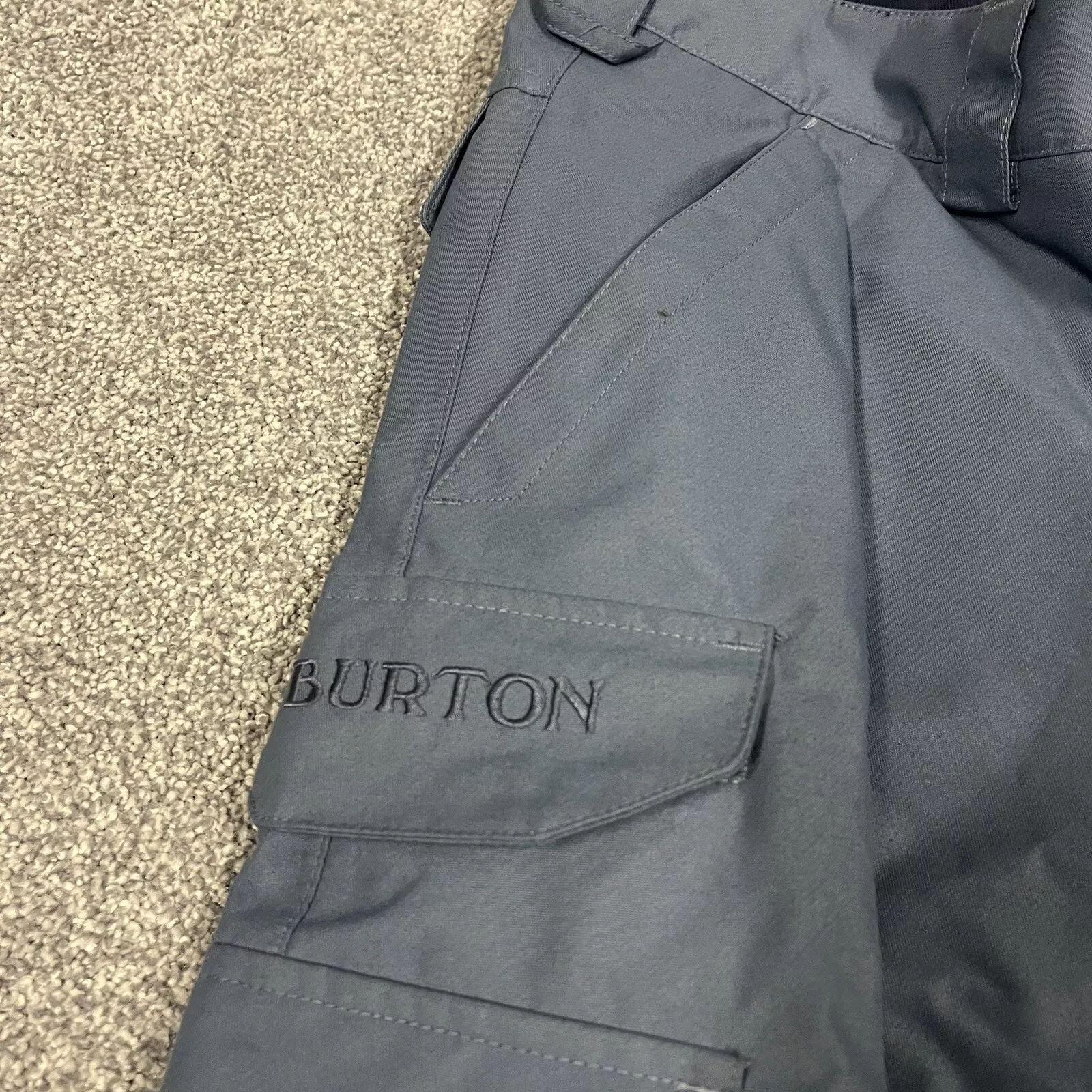 burton dryride cargo winter skiing pants