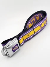 LSU Tigers NFL Official Licensed Belt, Buckle-Down