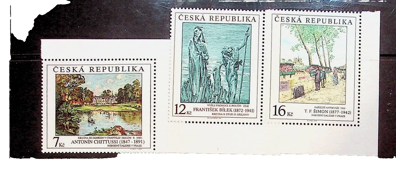 Art, Artists Mint Never Hinged/MNH Czech & Czechoslovakian Stamps
