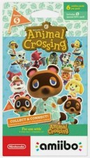 Nintendo Switch Animal Crossing amiibo 6 Cards per pack - Series 5 NEW SEALED