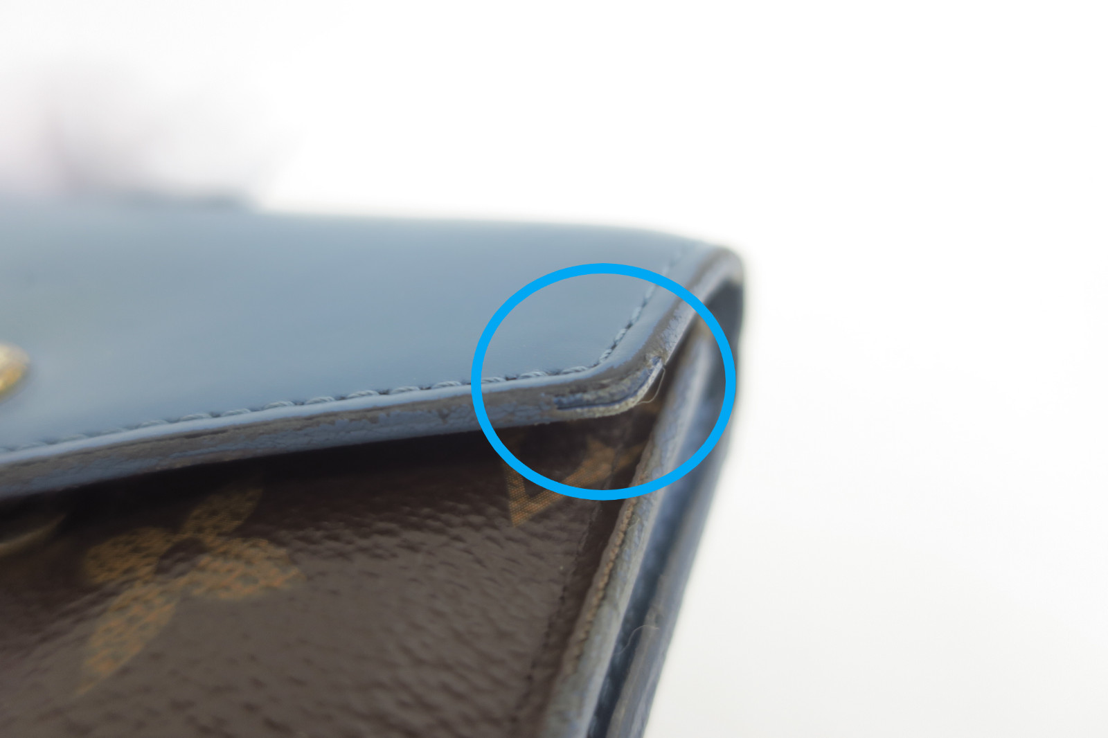 Authentic LOUIS VUITTON Monogram Zoe Compact Wallet #33630