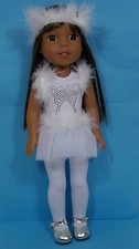 Butterfly DANCE Recital Costume Doll Clothes For AG 14" Wellie Wisher Debs
