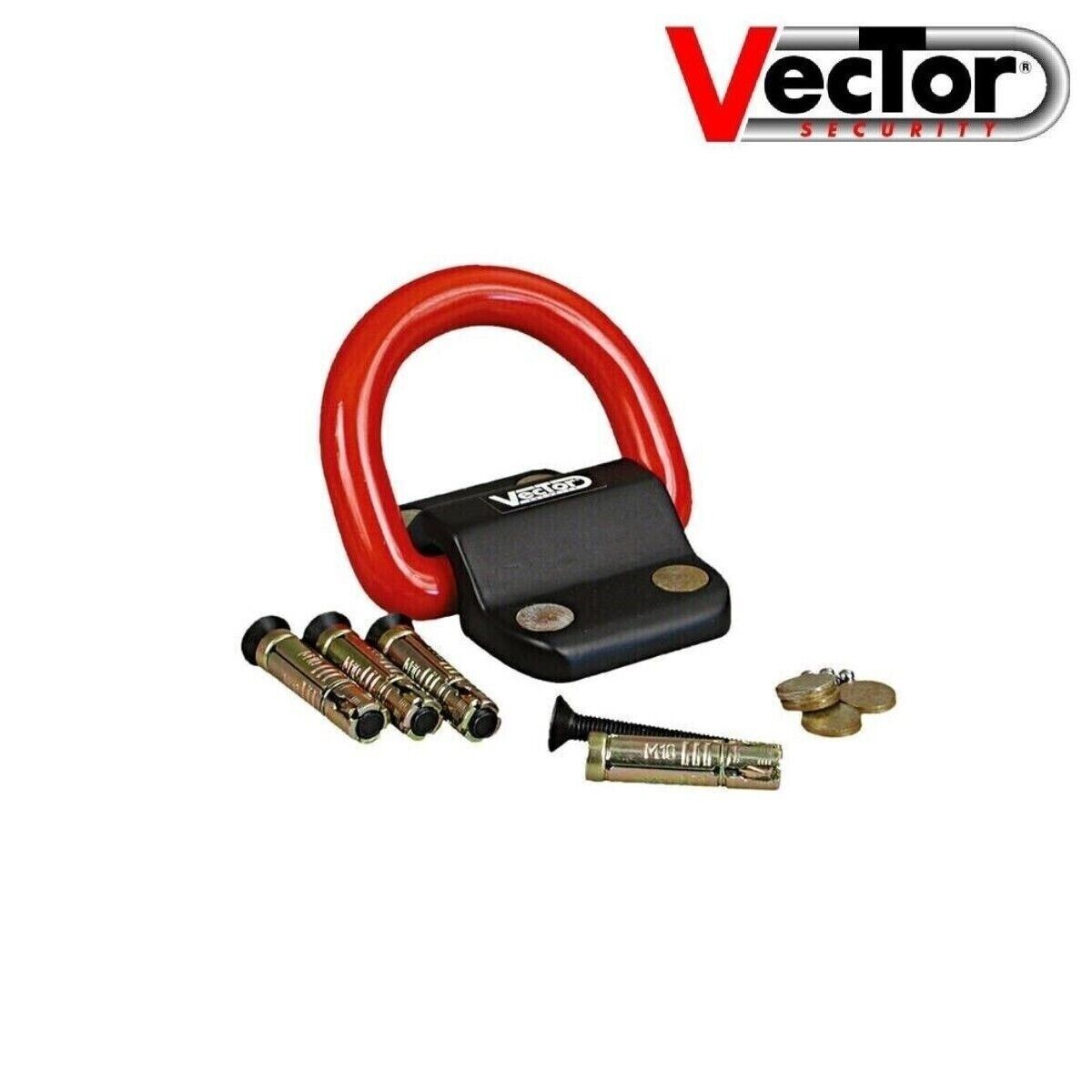 Antivol de fixation sol et mur VECTOR pour sécuriser la moto dans le garage
