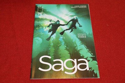 Saga - Issue # No. 33 Graphic Novel Image Comic Book Chapter Thirty-Three VG+