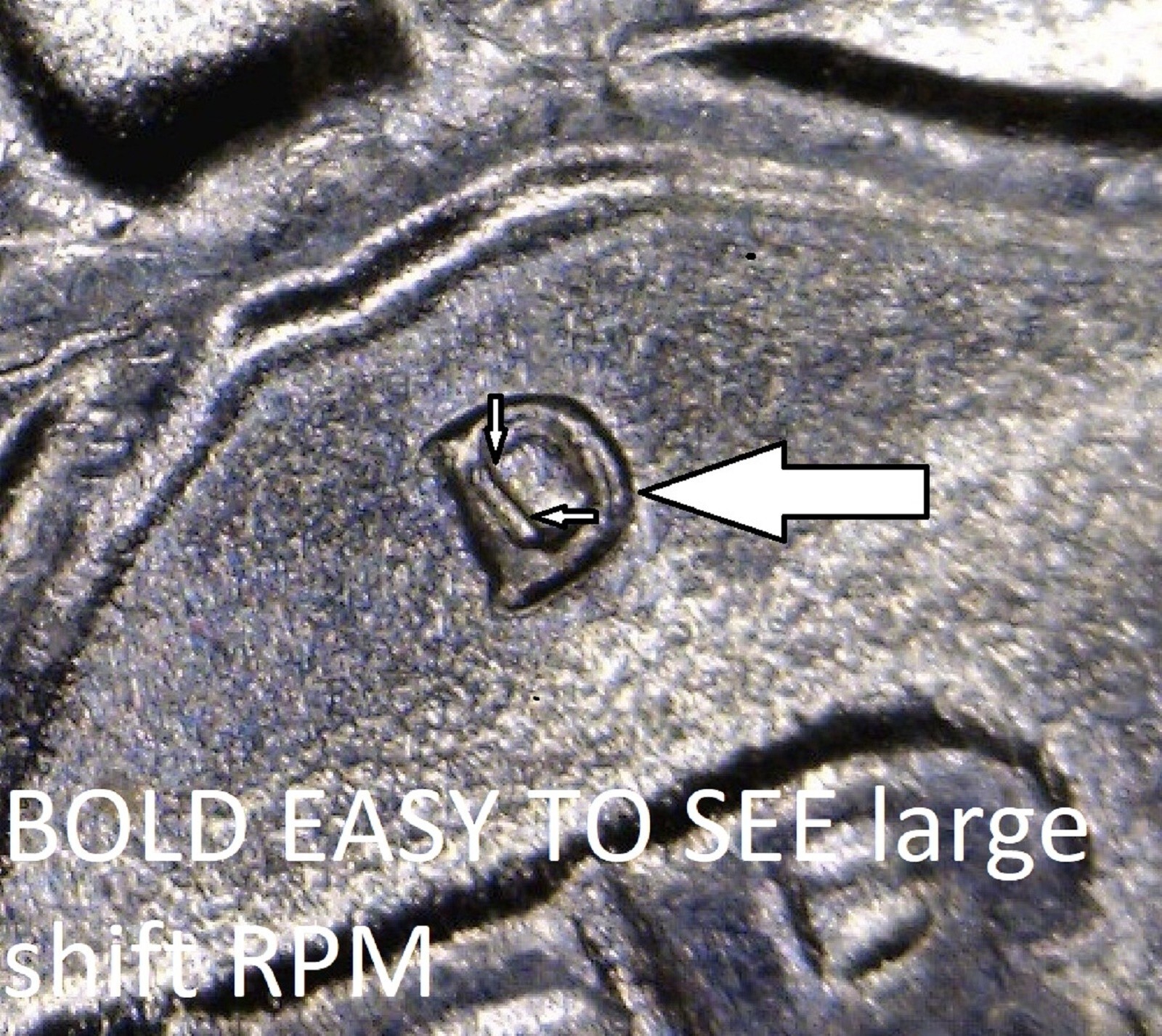 1946d/d W RPM #7 BU + Washington Quarter FLASHY LUSTER Silver ERROR ...