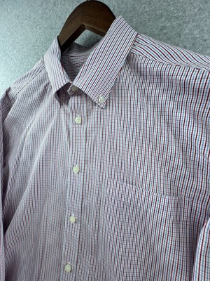 Southern Proper Mens L Long Sleeve Button Down 100% Cotton