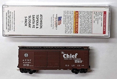 MTL Micro-Trains 02354390 Santa Fe ATSF 64533 "Super Chief" FE26 40 pies vagón de carga | Zustand: New