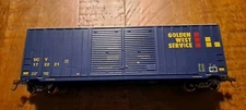 E&C Shops Golden West Service 50' High Cube Boxcar 