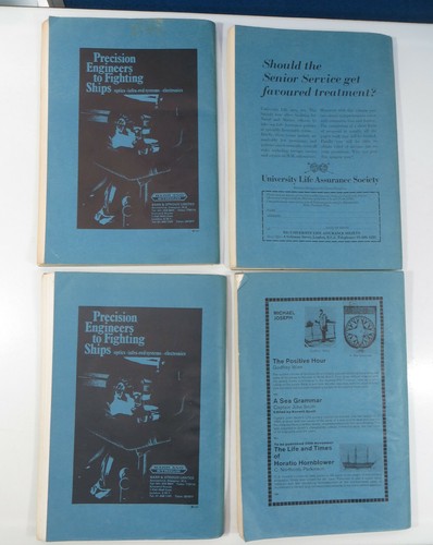 Revista The Naval Review - Agrupada en folletos por año, 1970 a 1978 - Imagen 5 de 21