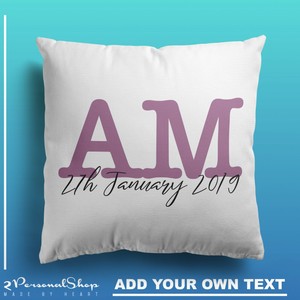 personalised name pillow case