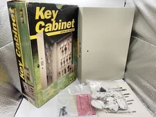 New MMF 28-Key Hook-Style Key Control Cabinet with Combo Lock  See Details