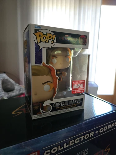 marvel collector corps THE MARVELS Funko Pop 1265 CAPTAIN MARVEL