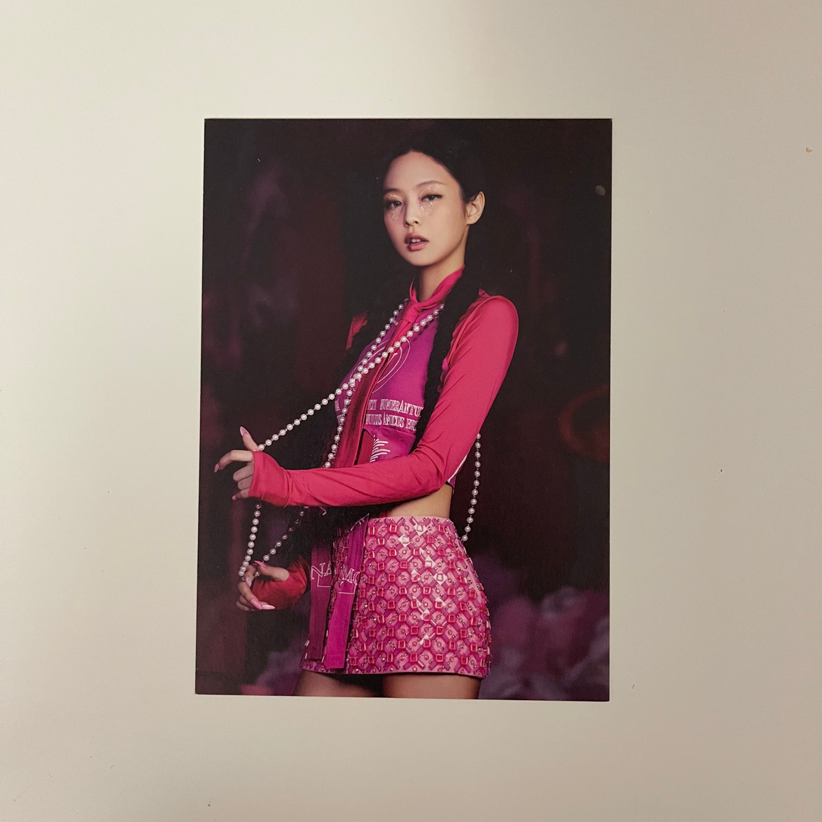 Official Postcard BlackPink 2nd Album Born Pink Box Set JISOO