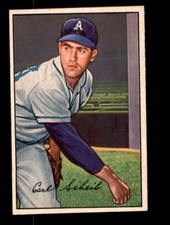 1952 Bowman #46 Carl Scheib - NM-MT