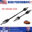 Pair Front CV Axle Shaft for 2006 2007 2008-2013 Honda Civic L4 1.8L Auto Trans