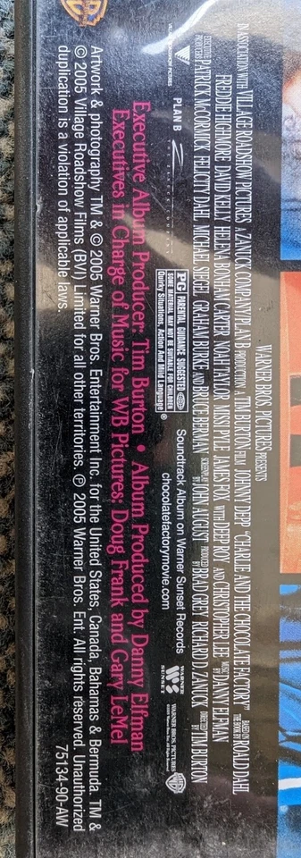 Charlie and the Chocolate Factory Promo Soundtrack CD Sampler Oompa-Loompa Songs - Image 3 of 4