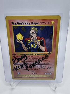 gary pokemon card Pokmon Card TV Animation #TV8 Gary Oak Blue Logo 1st Print Puzzle ENG   AGS Collectibles