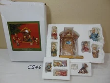 CHILDREN  CHRISTMAS NATIVITY PAGEANT 11 PIECE SET ROMAN INC 2017 STABLE