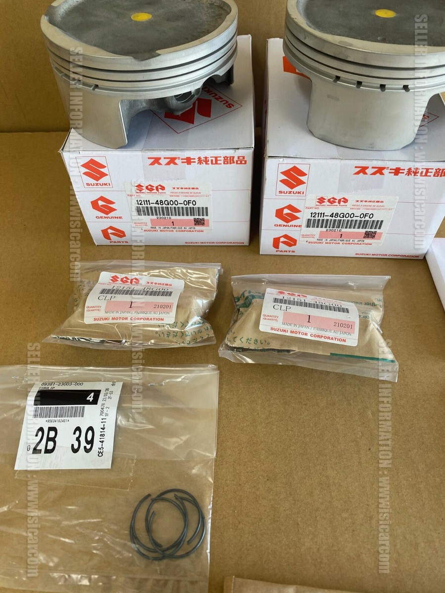 SUZUKI VZR1800 2006 - 2024 PISTON SET FOR ONE BIKE X10pcs 12111