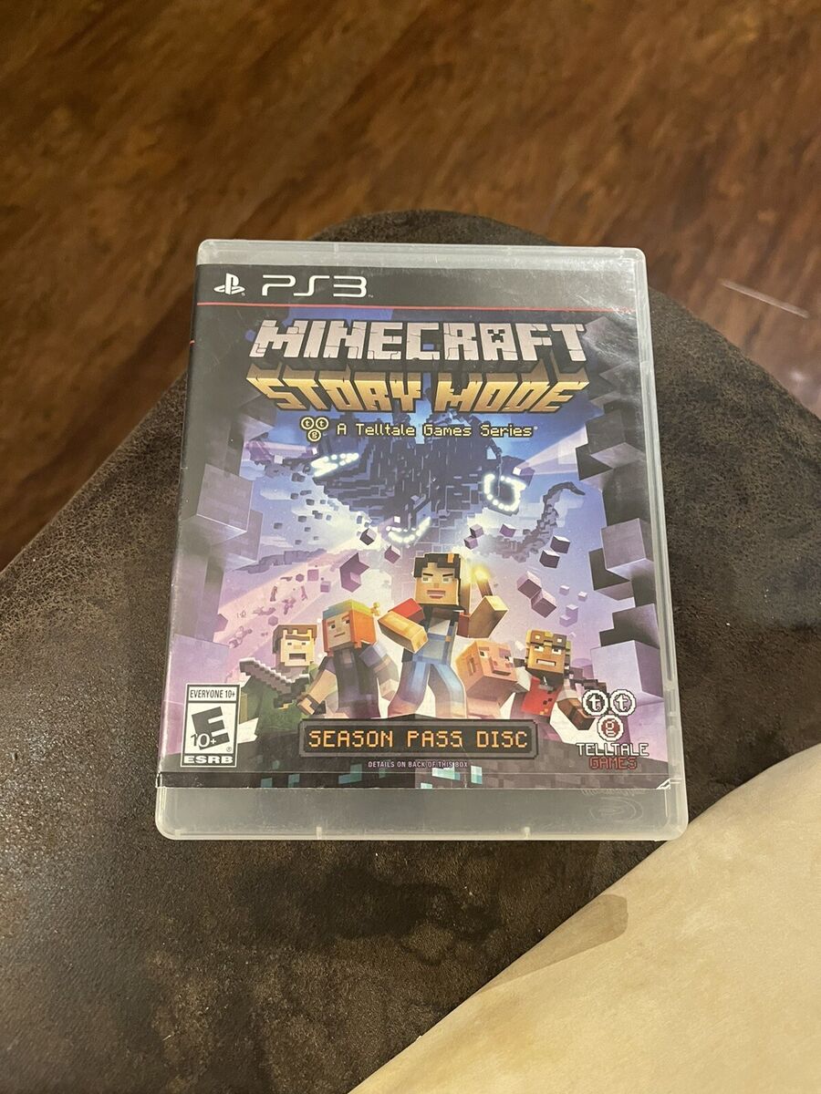  Minecraft: Story Mode - A Telltale Game Series - Season Disc  (PS3) : Video Games