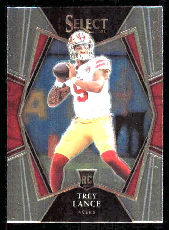 2021 Select Trey Lance Premier Level RC Rookie #145 49ers