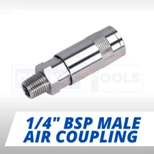 Male Air Line Coupler 1/4" BSP Hose Connector Quick Release Coupling Fitting