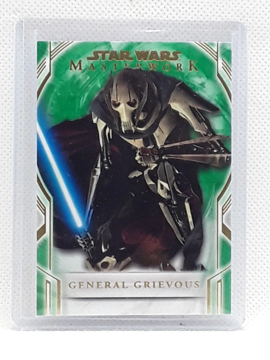 Topps Star Wars Masterwork General Grievous Trading Cards for sale