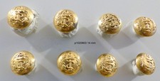 8 Anciens BOUTONS 14 mm