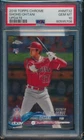 PSA 10 SHOHEI OHTANI 2018 TOPPS CHROME UPDATE BATTING LA ANGELS RC GEM MINT