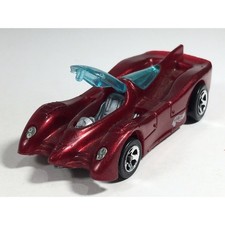 Hot Wheels 1995 Power Pistons Dark Red HW New Models Front Hatch Opens Malaysia