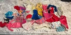 Vintage 1980s 1990s Barbie Clothing Lot Homemade Dresses Tights Shirt Fashion