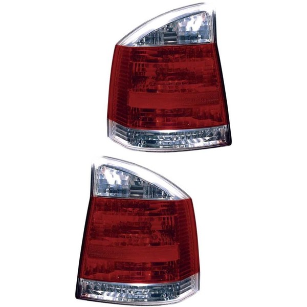 RüCkleuchten Heckleuchten Set Links & Rechts Rot FüR Opel Vectra C-image