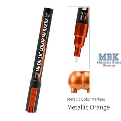DSPIAE DSP-MKA-02 DSPIAE Super Metallic Color Markers - Orange