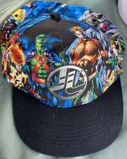 DC Comics Justice League Snapback Hat Adjustable Cap with Print and Logo