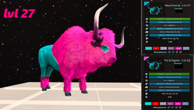 Arche Survival Ascended EVENT BISON MALE AND FEMALE pve PC/XBOX/PS5