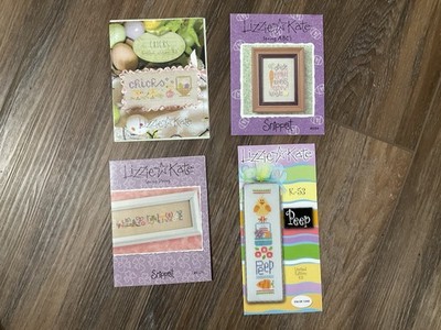 Lizzie Kate Cross Stitch Patterns Easter and Spring Patterns (4)