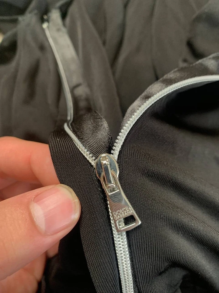 DOLCE & GABBANA Mono Vestido Negro IT 40 / US 4 / S Foto 4 de 4