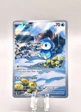 Pokemon TCG Piplup 098/094 Me02: Phantasmal Flames Illustration Rare Holo 🔥