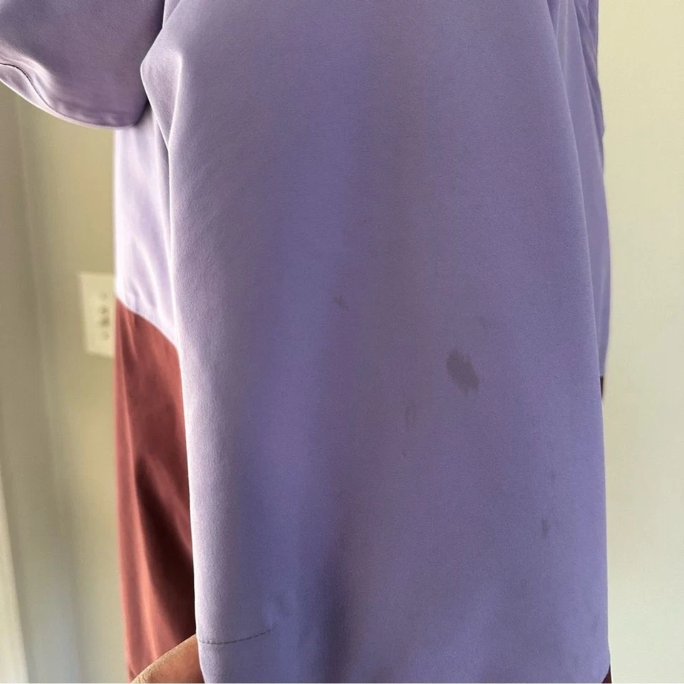 Chaqueta Marmot Dos Tonos en Lavanda y Borgoña Talla M Foto 3 de 4