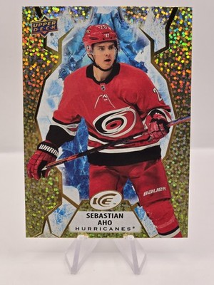 2021-22 Upper Deck Ice #71 Sebastian Aho Gold