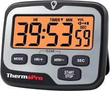 TM01 Kitchen Timers for Cooking with Count up Countdown Timer, Digital Timer for