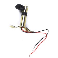 Amber Rotating Flashing Beacon Light Mounting Pole Stem Bracket Tractor Car