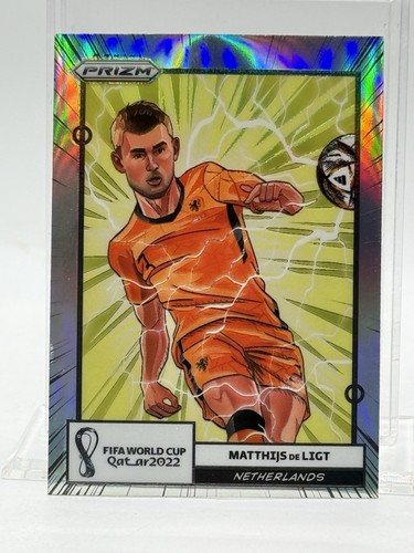 2022 Panini Prizm Fifa World Cup #13 MATTHIJS DE LIGT (CASE HIT SSP)