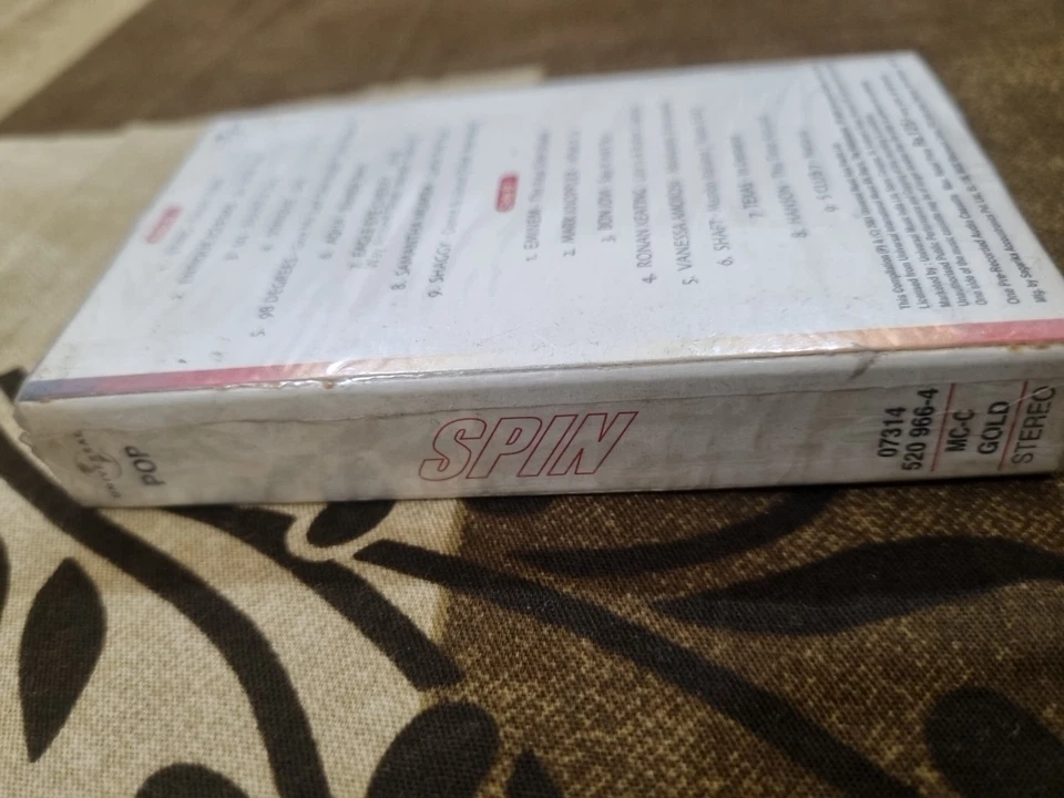 SPIN AUDIO CASSETTE INDIA SEALED MINT SMASH HITS EMINEM, U2, Sting MINT - Image 4 of 4
