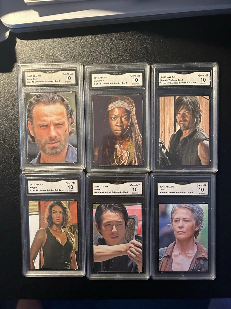 Preços baixos em Figurinhas e cartas colecionáveis The Walking