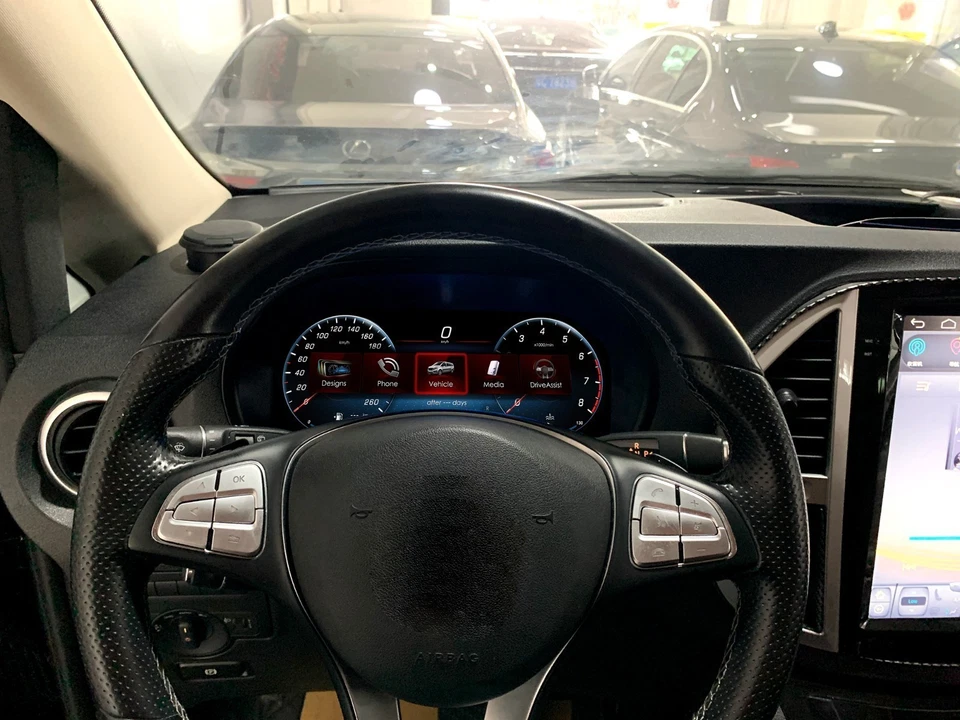 Cuadro de instrumentos digital LCD velocímetro tablero de instrumentos para Mercedes Benz Vito 2024 Foto 4 de 4