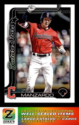 2025 TOPPS SERIES 2 #557 KYLE MANZARDO FUTURE STARS