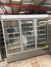 commercial 3 glass door freezer